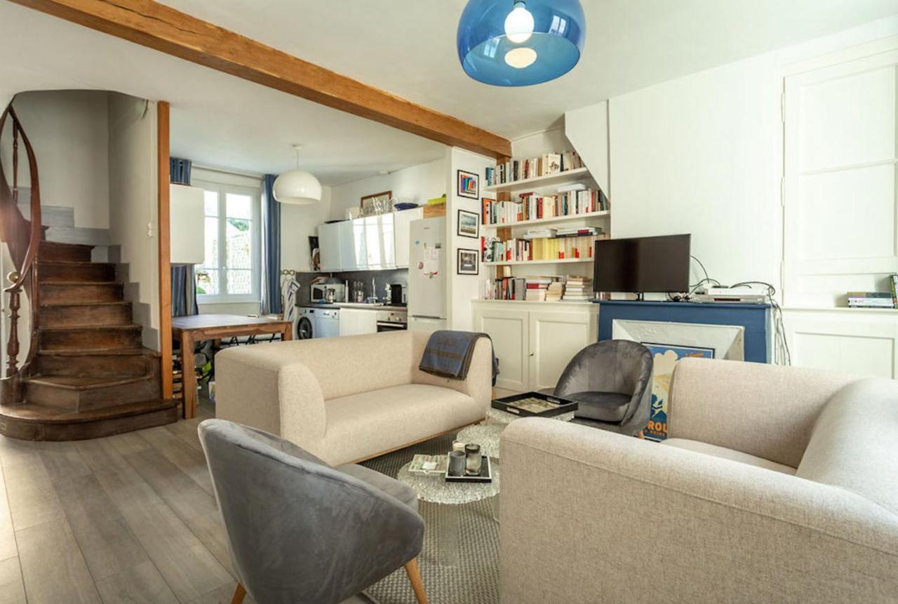 Grande Maison De Pecheur Pour 10 Terrasse Parking Трувиль-сюр-Мер Экстерьер фото